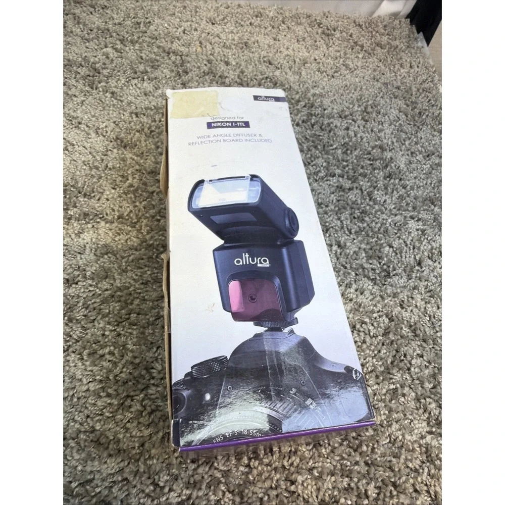 Altura Pro Series FOR NIKON Digital SLR Auto-Focus TTL Flash LCD Display